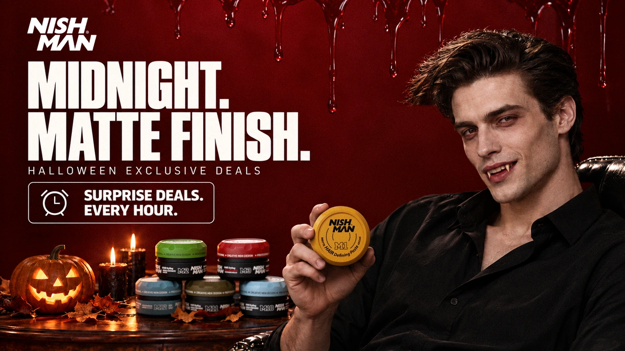 NISHMAN Midnight Matte Finish Halloween offers