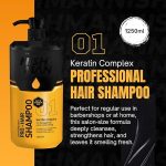 Nishman Pro-Hair Keratin Complex Hair Shampoo 01 - 1250ml - Image 2