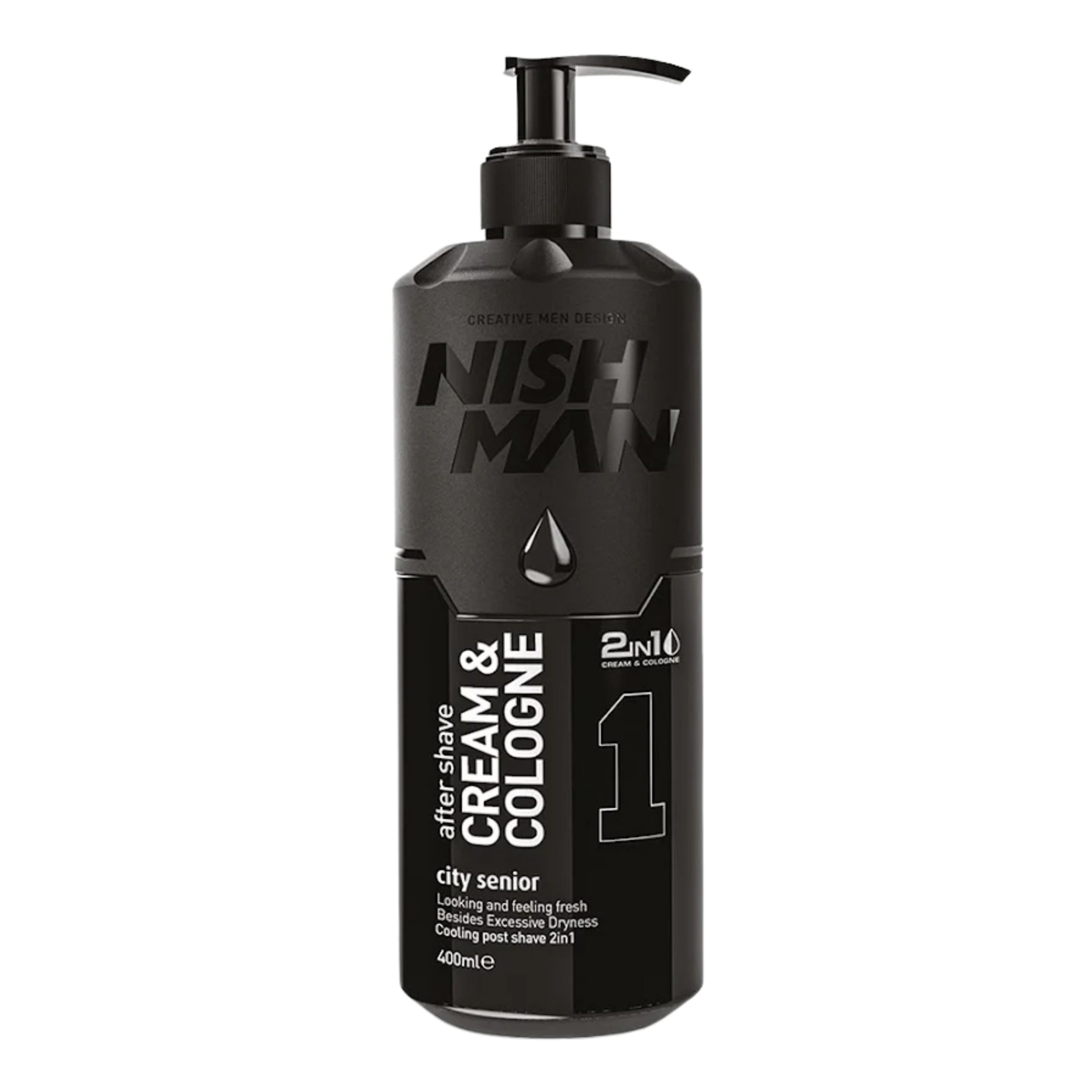 B075LFFTRG.MAIN After Shave Cream & Cologne 2in1 City Senior No.1 400ml - Image 1