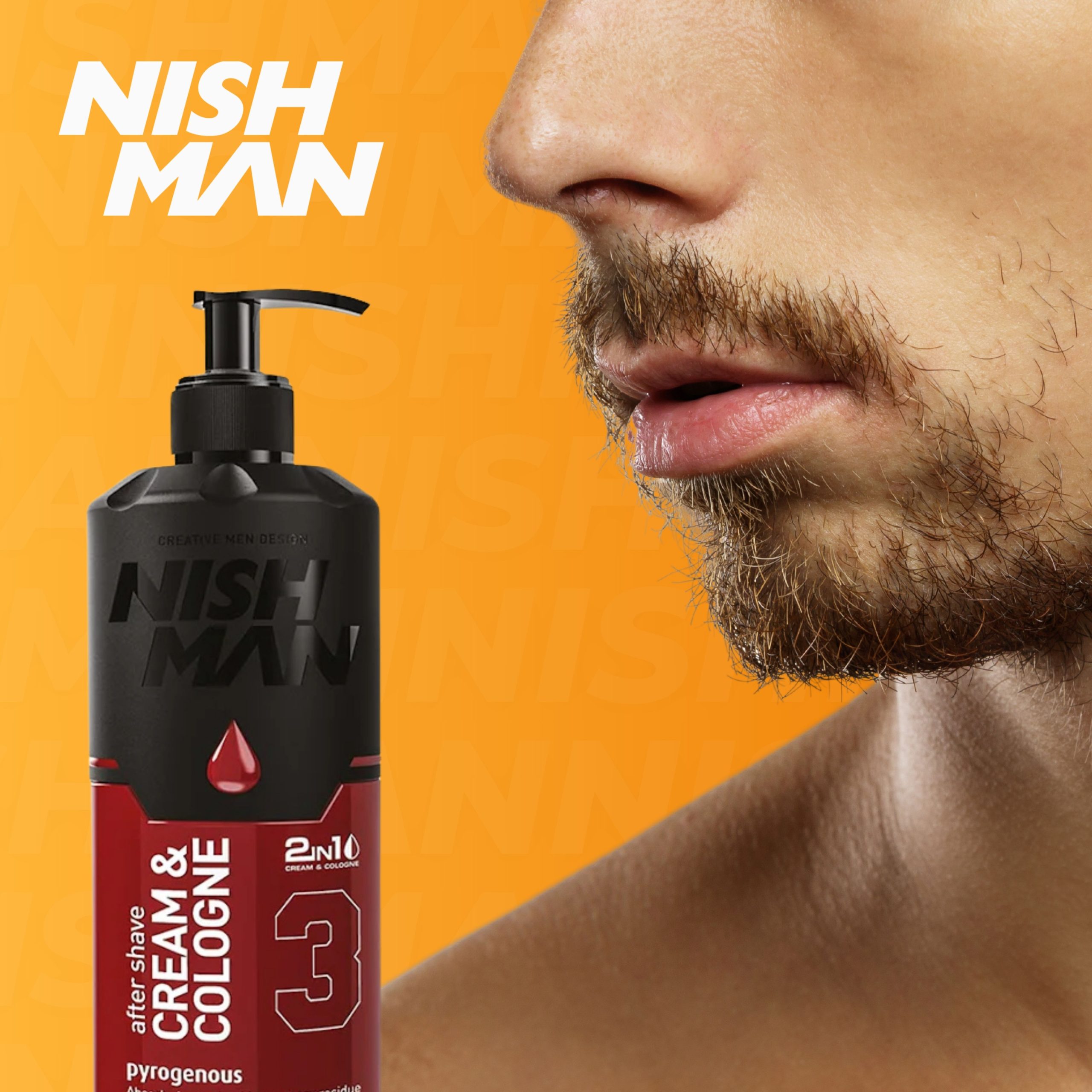 B075LNB1Z4.PT06 Nishman After Shave Cream & Cologne 2in1 Pyrogenous No.3 (400ml) - Image 7
