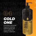 Nishman After Shave Cream & Cologne 2in1 Gold One No.4 - Image 2