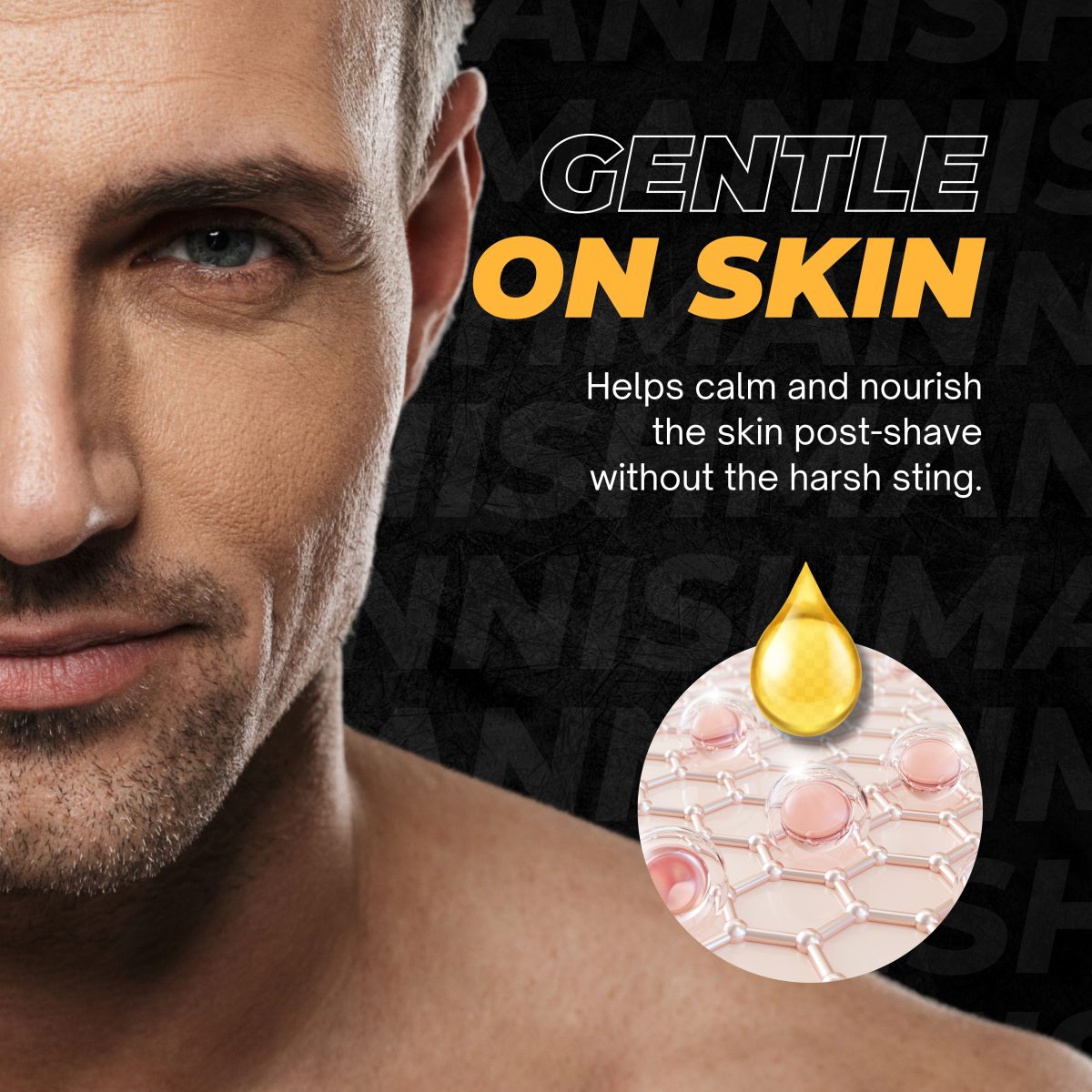 Nishman After Shave Cream & Cologne 2in1 Gold One No.4 - Image 3