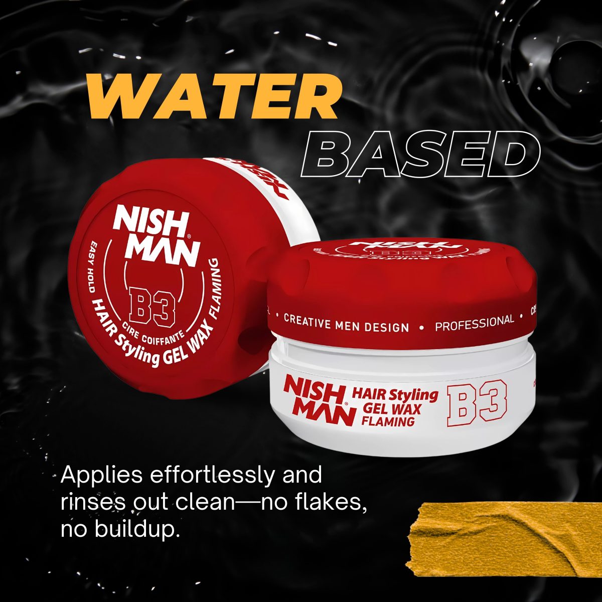 Nishman Gel Wax | Flaming B3 150ml - Image 4