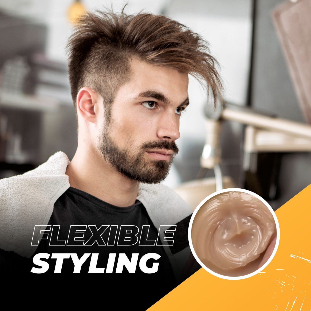 Hair Styling Wax Matte | 08 - 150ml - Image 3