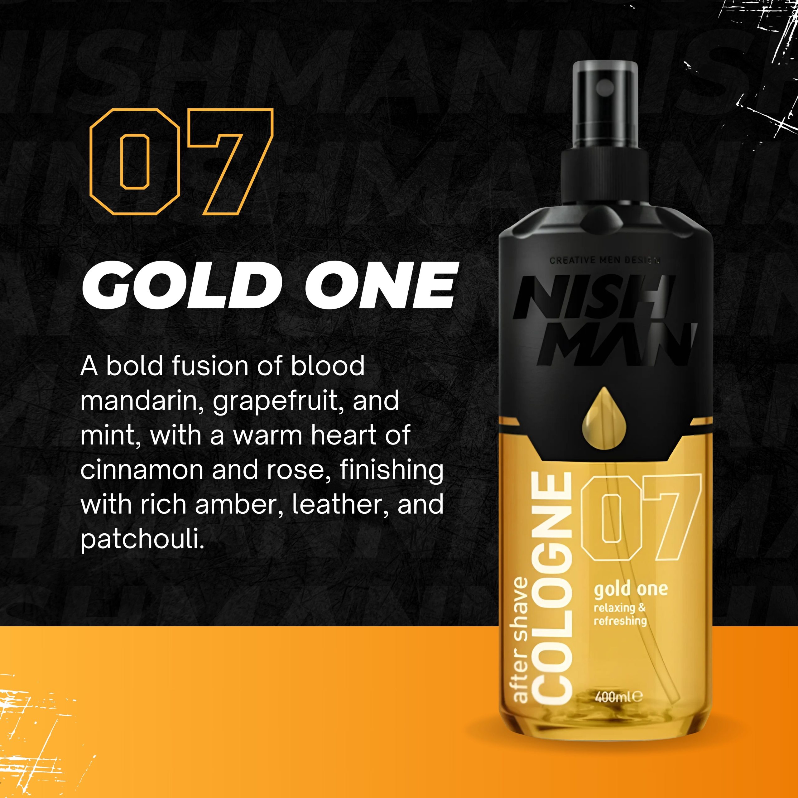 B092DVR4VZ.PT01 Nishman After Shave Cologne | Gold One No.07 - Image 2