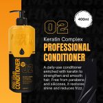 Nishman Pro-Hair Conditioner Keratin Complex 02 - 400ml - Image 7