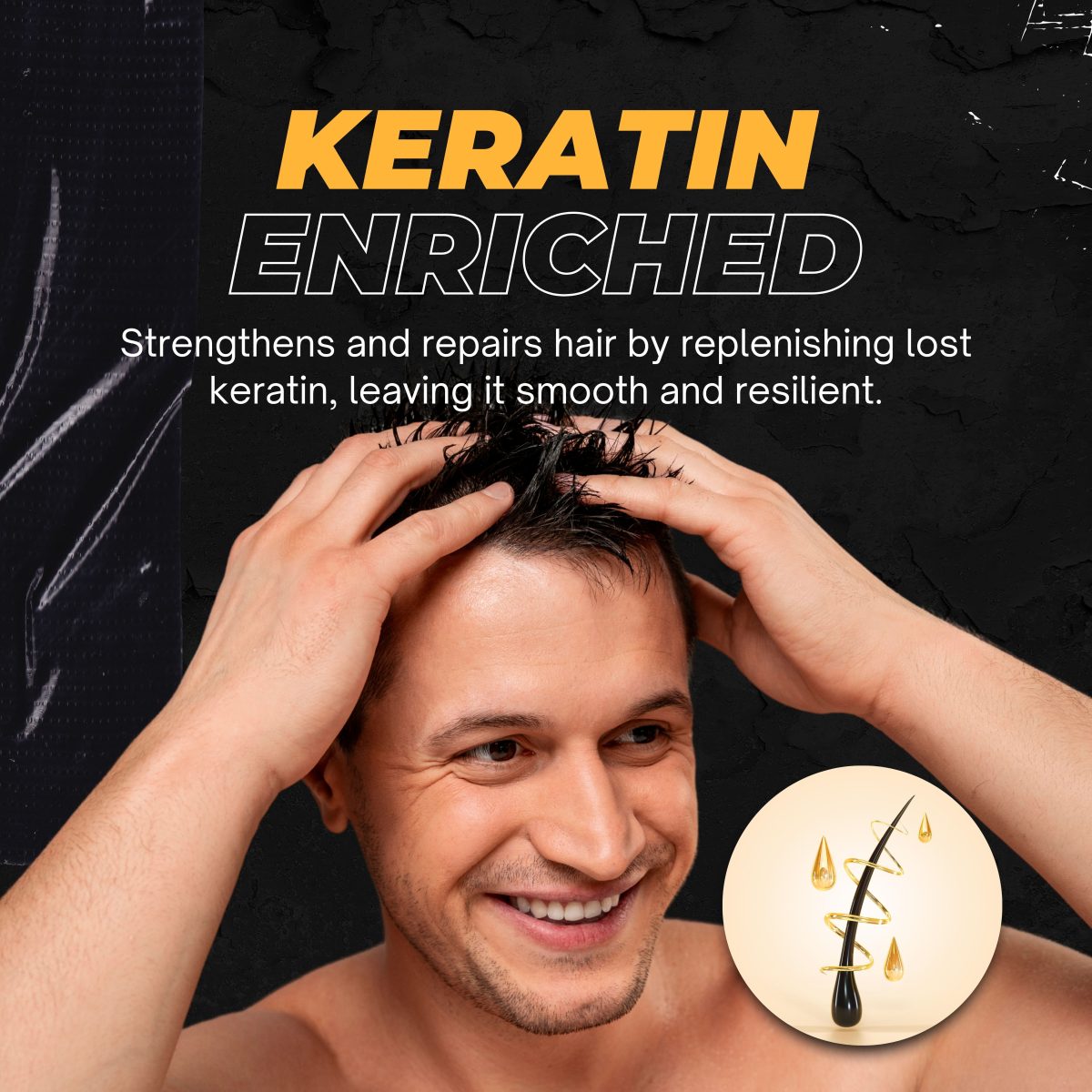 Nishman Pro-Hair Conditioner Keratin Complex 02 - 400ml - Image 4