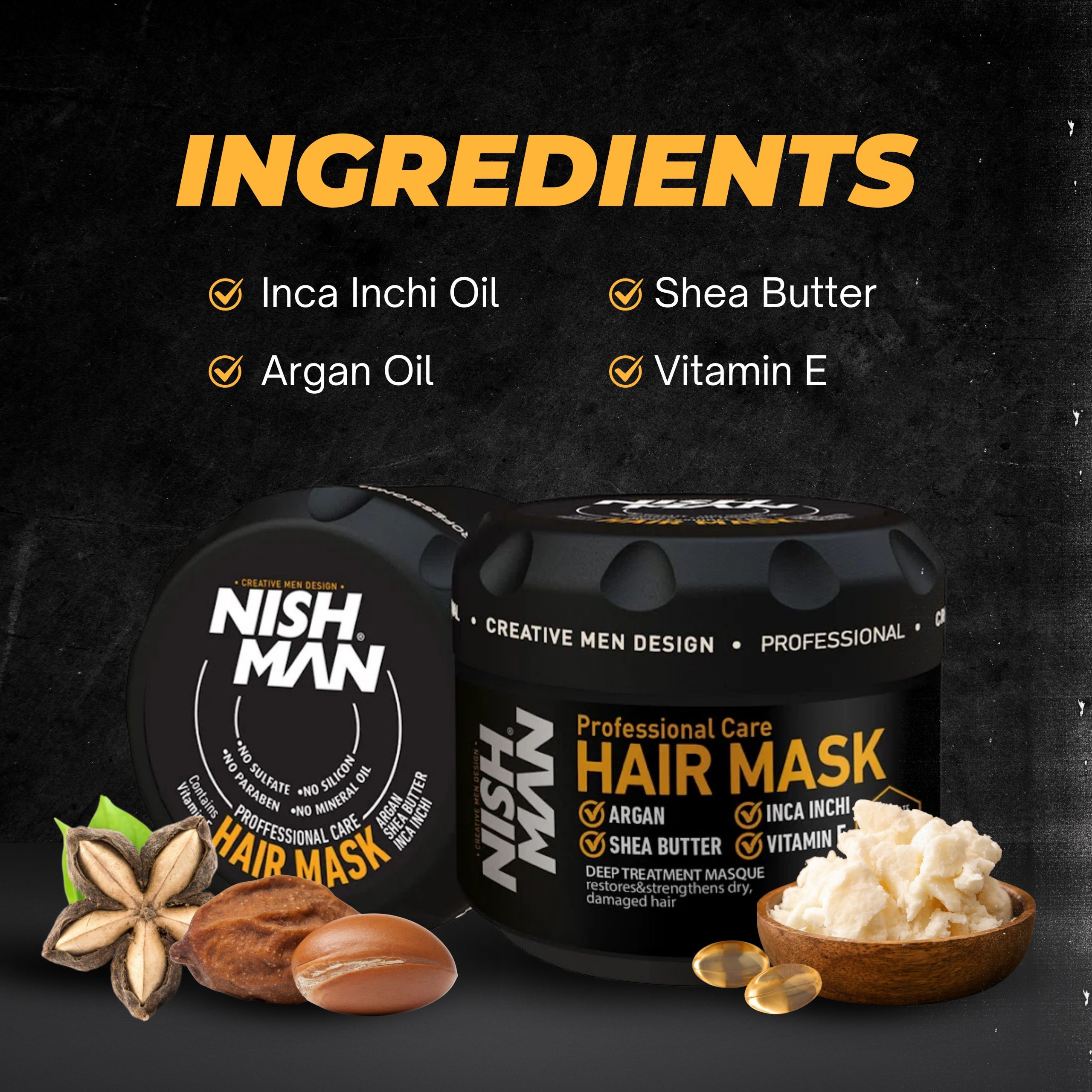 B09MSNR6P6.PT05 Nishman Professional Hair Care Mask Inca Incı Complex - 300ml - Image 6