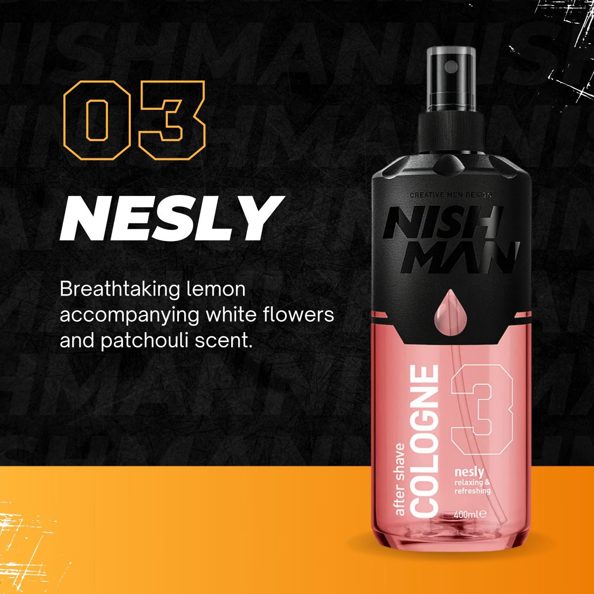 Nishman After Shave Cologne | Nesly No.03 - Image 2