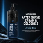 Nishman After Shave Cream & Cologne 2in1 Arctic Blue No.2 - Image 5