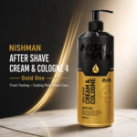 Nishman After Shave Cream & Cologne 2in1 Gold One No.4 - Image 5