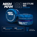 Nishman Hair Styling Wax | Gumgum - 01 - Image 2