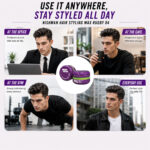 Nishman Hair Styling Wax | Rugby No.04 - Image 4