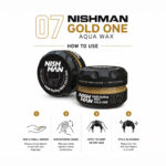 Nishman Hair Styling Wax | Gold One No.07 - Image 4