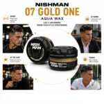 Nishman Hair Styling Wax | Gold One No.07 - Image 3
