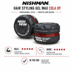 Nishman Hair Styling Wax | Cola No.09 - Image 5