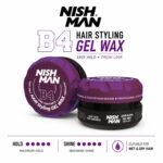 NISHMAN Hair Styling Aqua Gel Wax B4 Fresh Look 150ml - Image 4