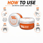 Nishman Aqua Gel Wax | Mystic Gummy B6 - Image 4