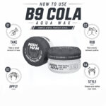 B9 Hair Styling Gel Wax Cola - Image 4