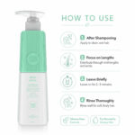 Deep Detox Conditioner for Normal to Greasy Hair, 503ml  | Green Tea & Avocado Extracts - Image 4