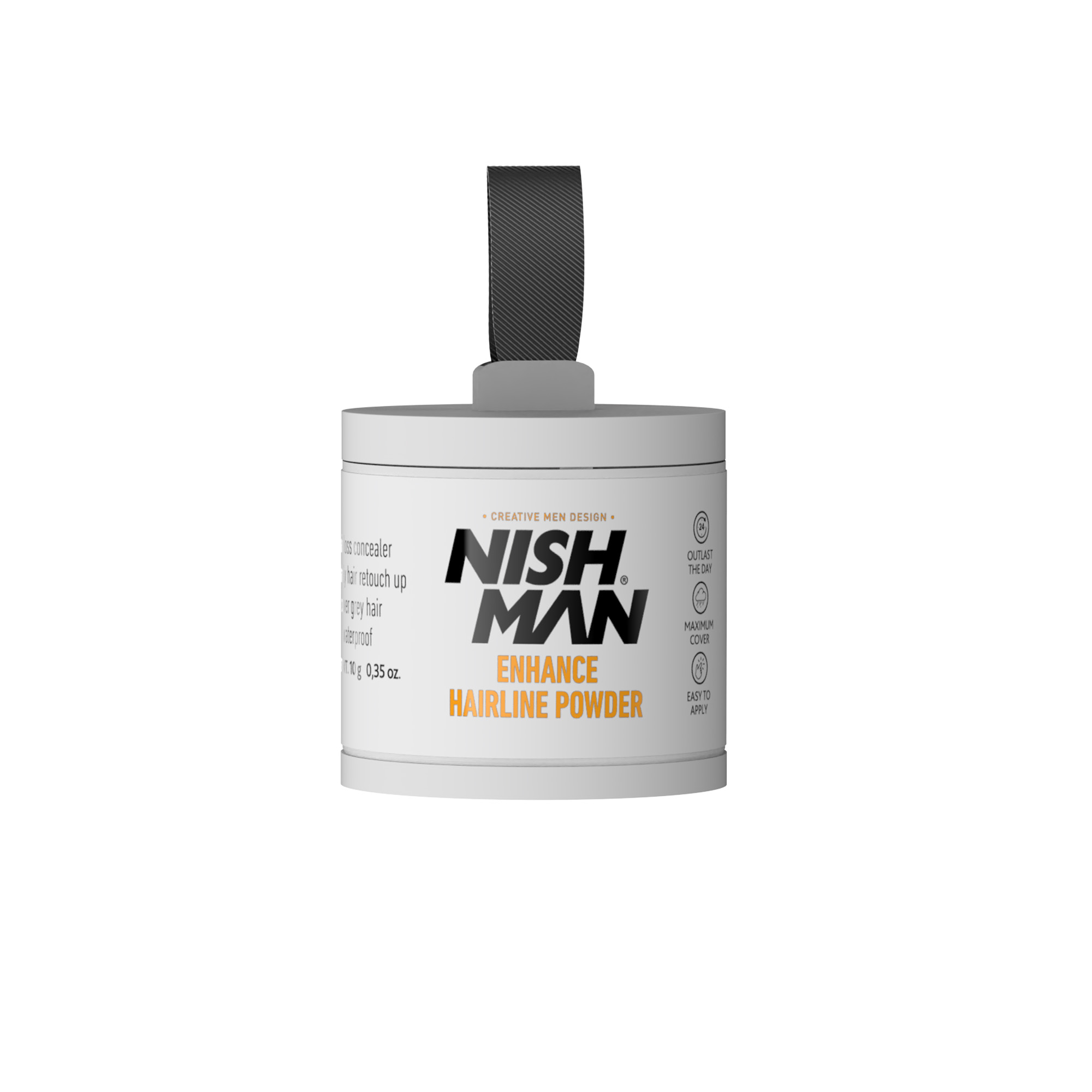 Hairline Powder BLACK NISHMAN Hairline Powder Black 10gr - Image 1