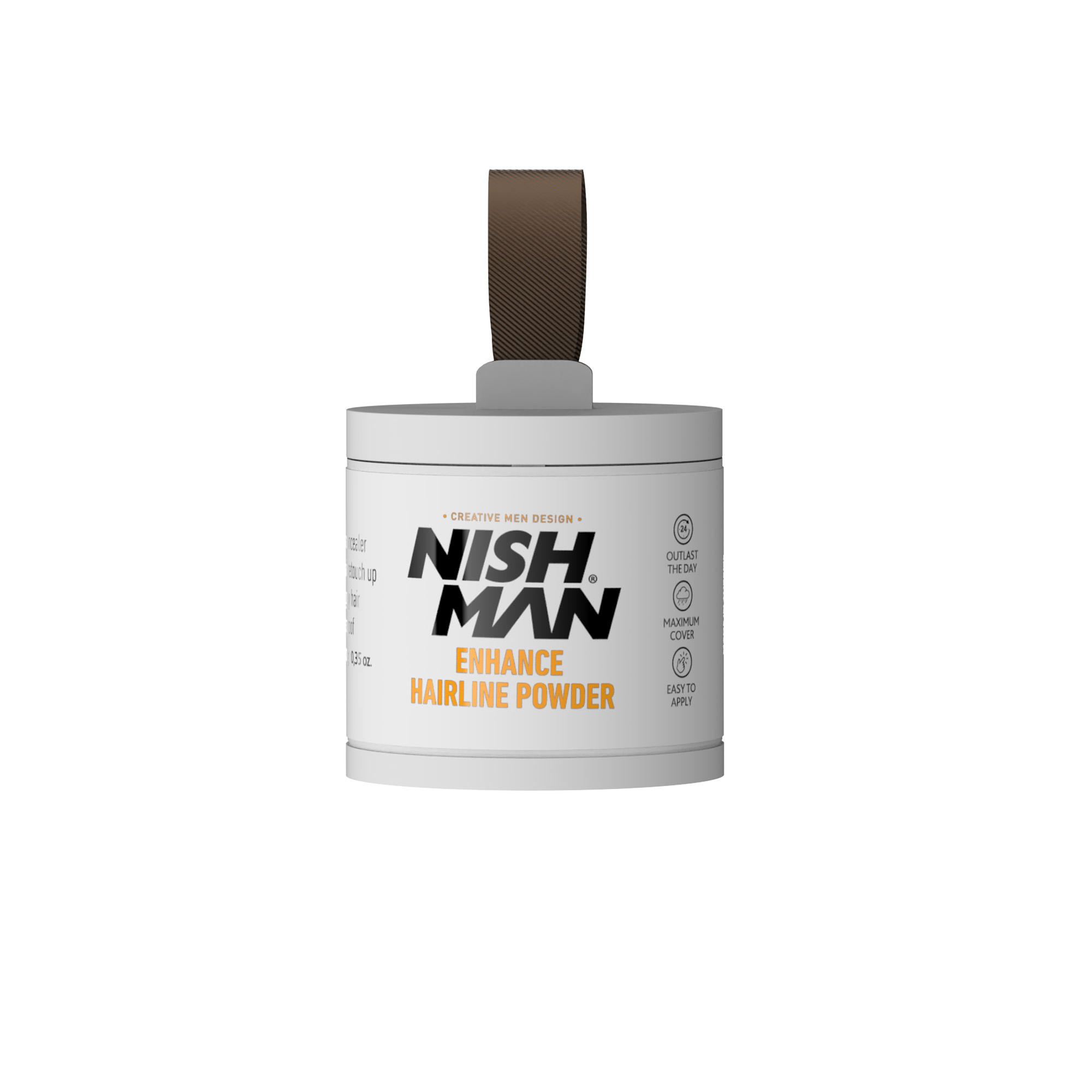 Hairline Powder Dark Brown NISHMAN Hairline Powder Dark Brown 10gr - Image 1
