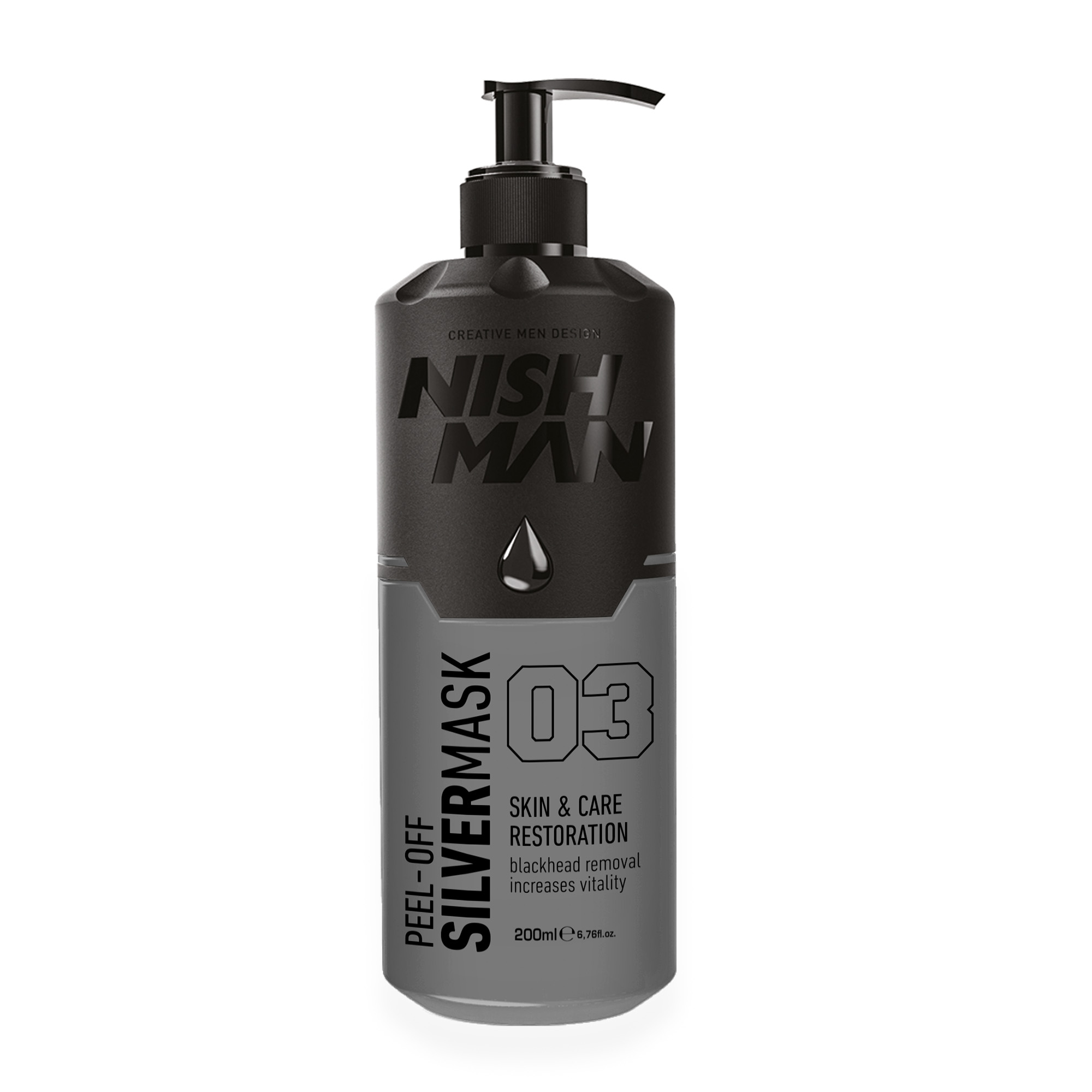 Peel of Silver Mask 03 NISHMAN Peel-Off Mask 03 Silver 200ml - Image 1