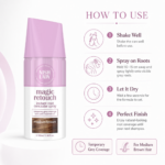 Magic Retouch Sprays,Medium Brown, 100ml - Image 3