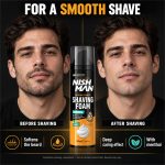 NISHMAN Shaving Foam Soothing Menthol 200ml - Image 4